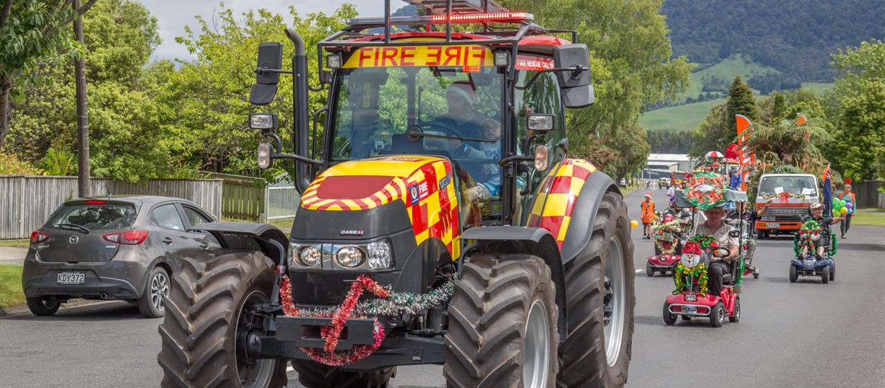 Fire Tractor Proves A Hit With Rural Audience